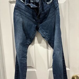 American Eagle Outfitters Blue Denim Super Stretch Jeans